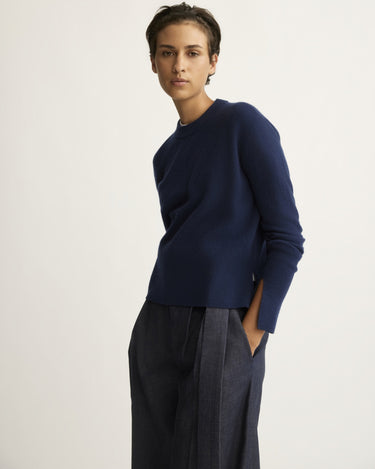 Warren Classic Crew Neck in Indigo